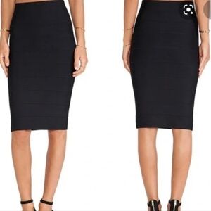 Romeo & Juliet Black Bandage Skirt